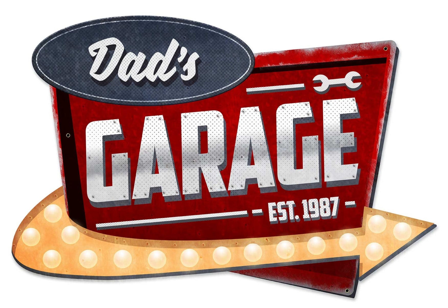 Dad'S Garage 23 x 15
