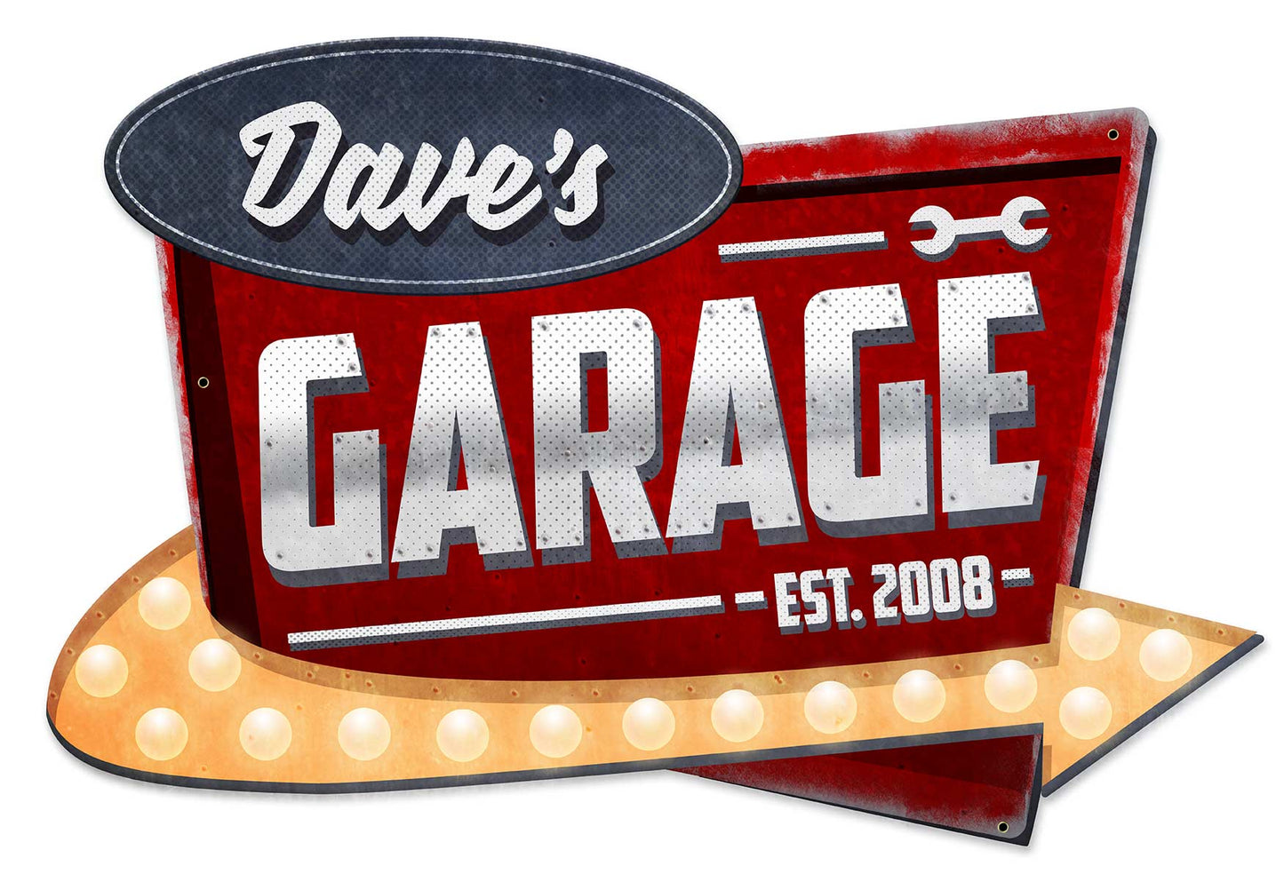 Garage Personalized 24 x 16