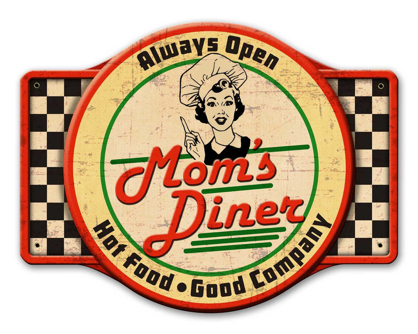 Mom'S Diner 24 x 18