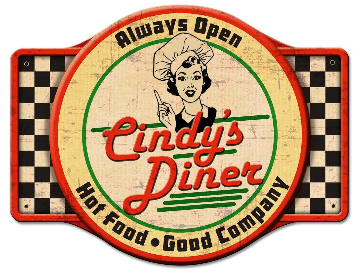 Diner Personalized 24 x 18