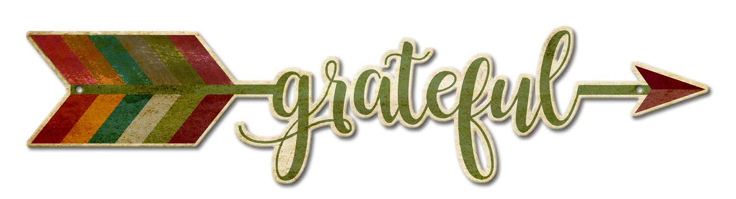 Grateful Arrow 24 x 6