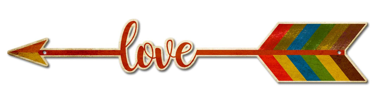 Love Arrow 24 x 6
