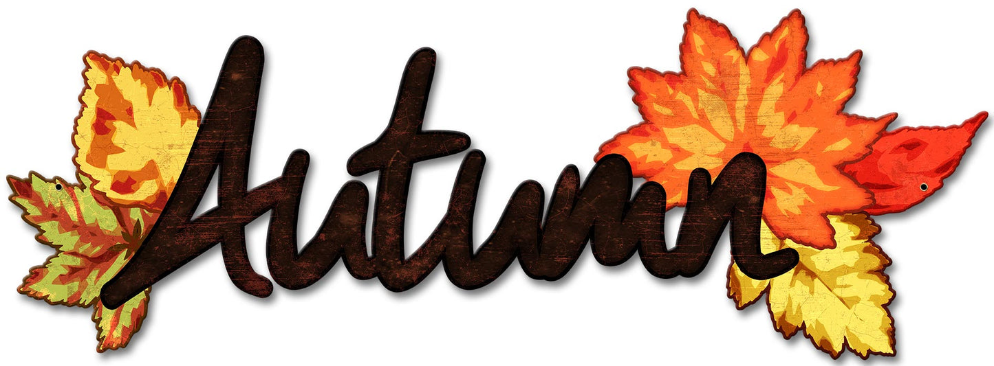 Autumn Leaves 26 x 10