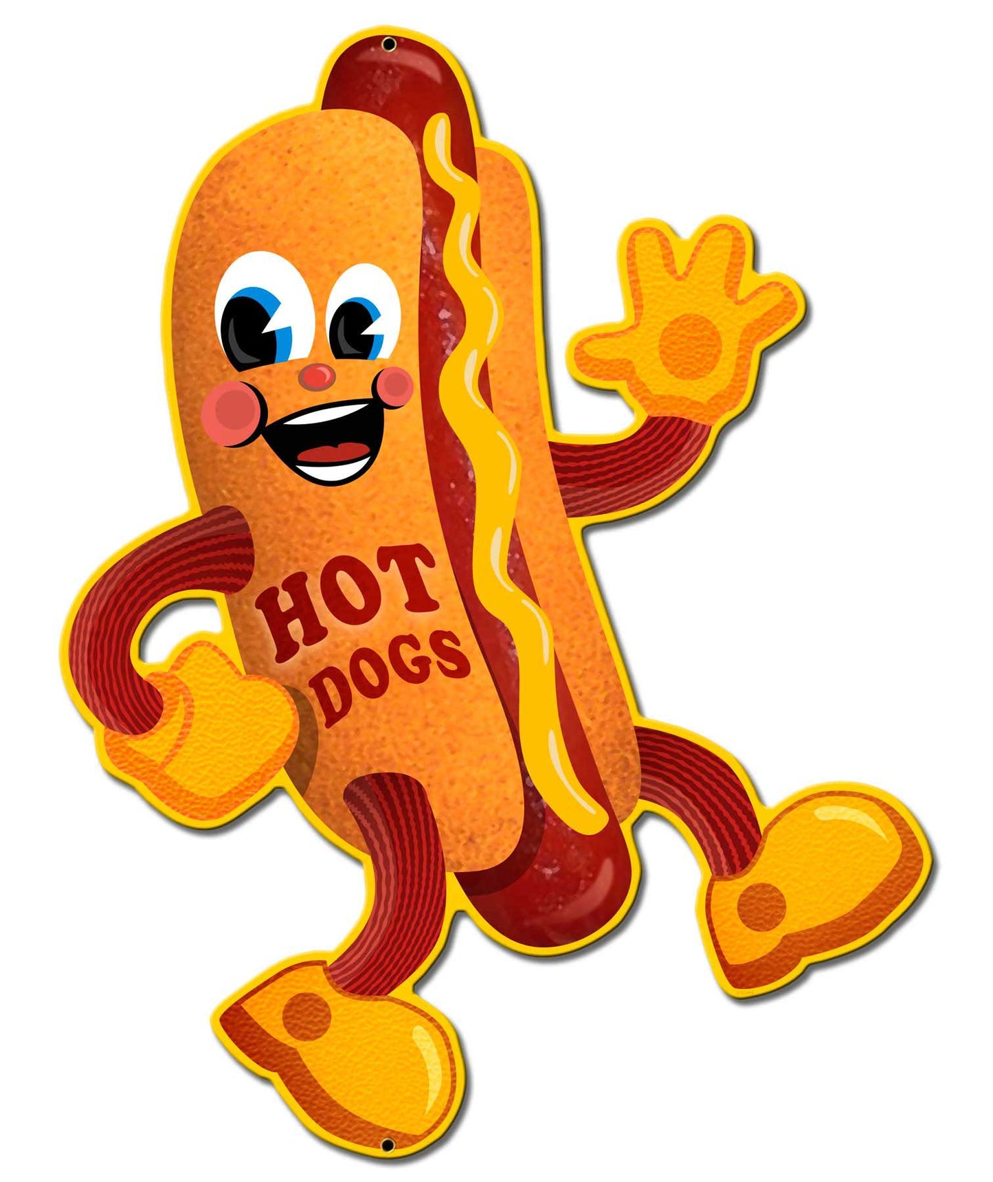 Hot Dog Man 20 x 24