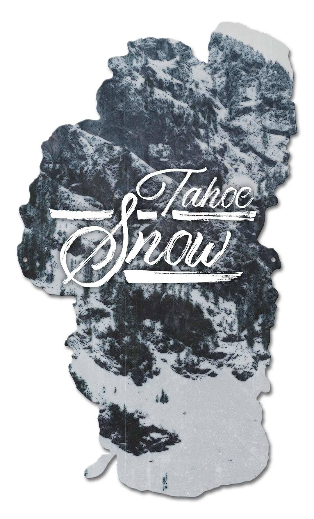 Ps992 Tahoe Snow 13 X 22