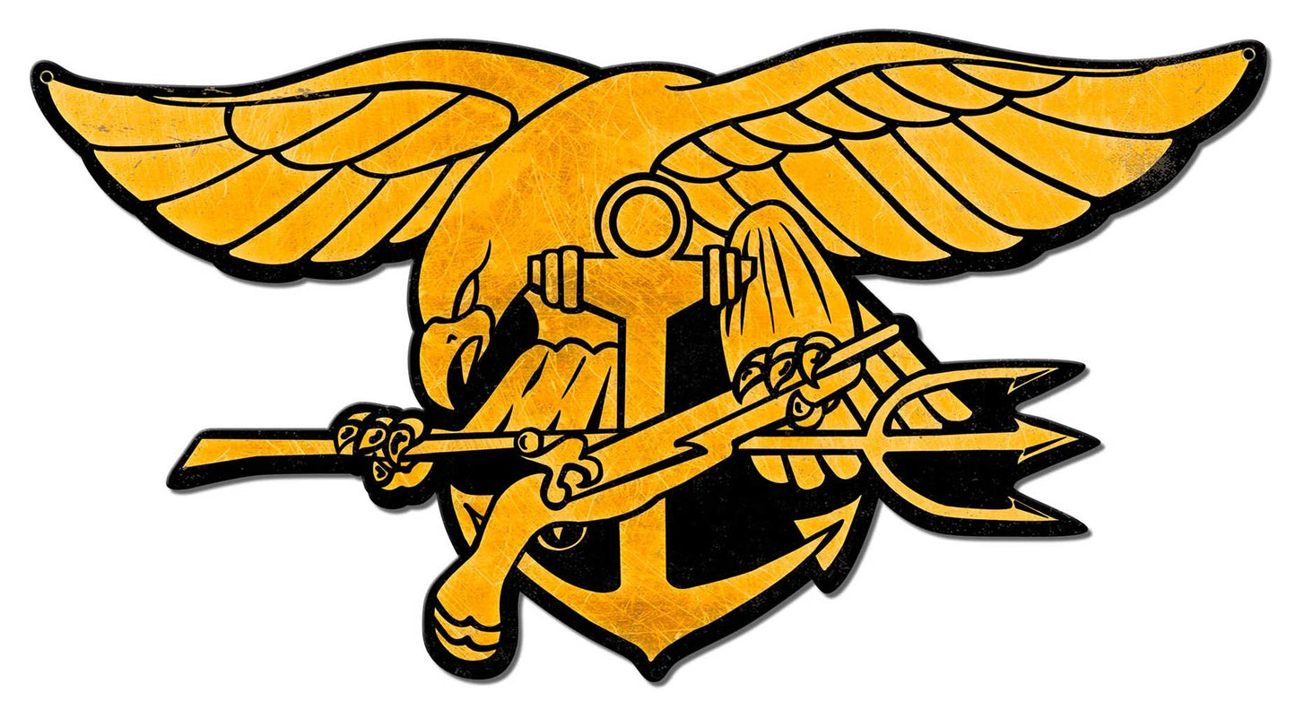 Navy Seal Trident 30 x 16