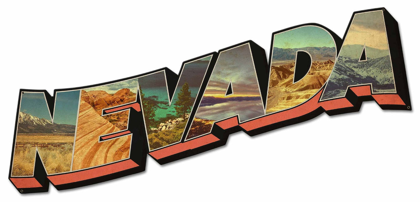 Nevada Postcard 36 x 17
