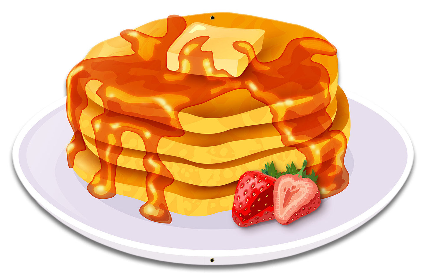 Pancakes With Syrup 20 x 13