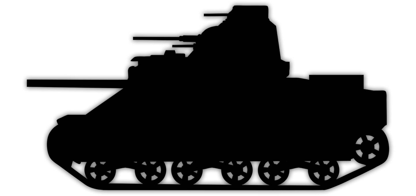 M3 Lee Tank Silhouette 33 X 17