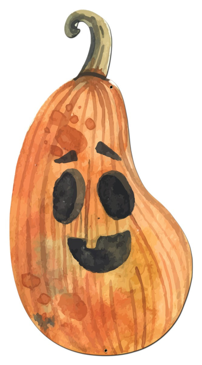 Tall Jack-O-Lantern Pumpkin 12 X 23