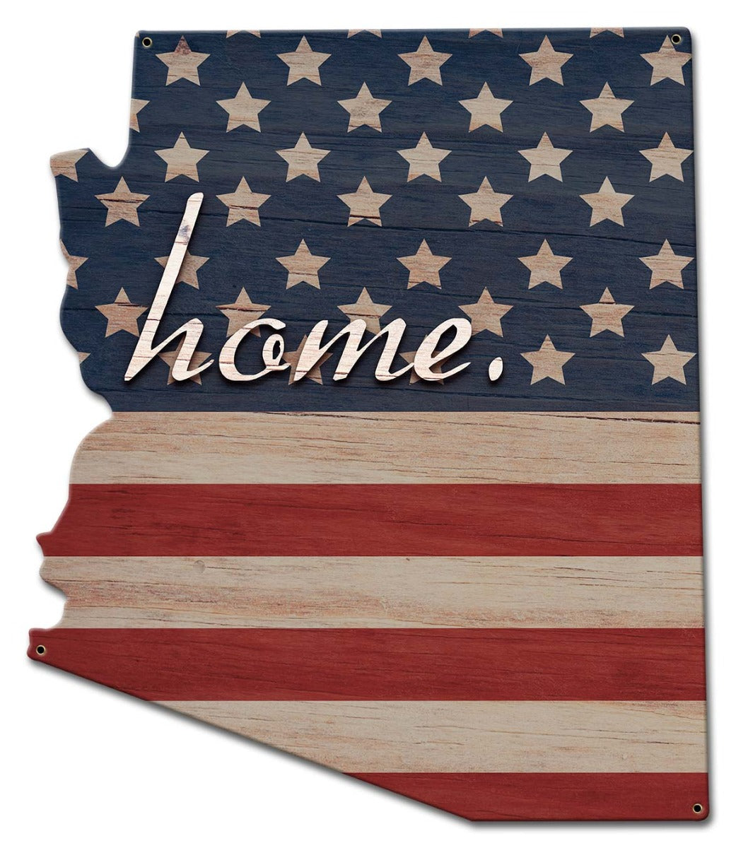 American Flag Home Arizona 15 x 18