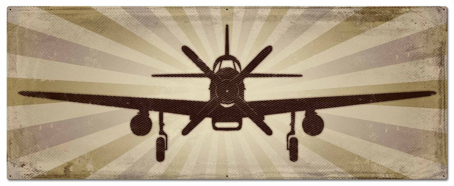 Planes P-51 Mustang 48 x 19