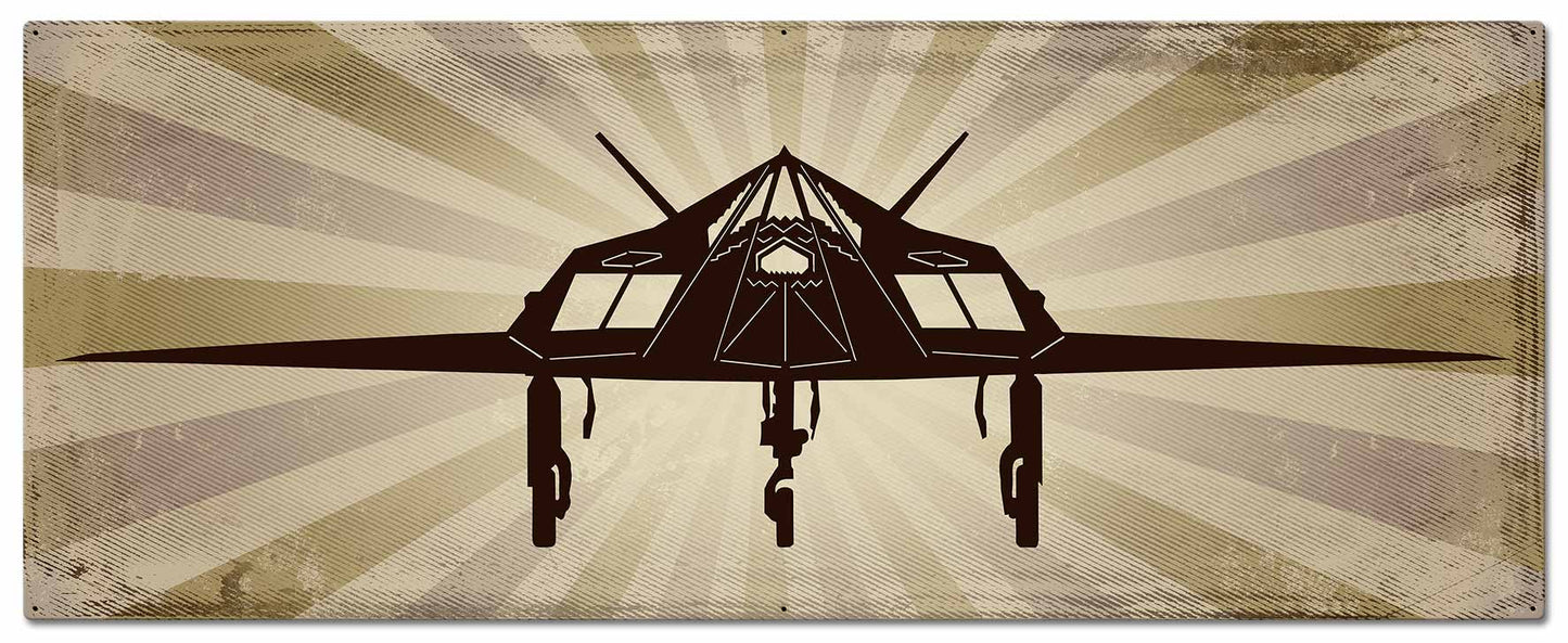 Planes F117 Stealth Fighter 48 x 19