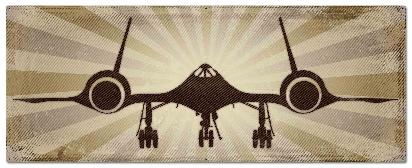 Sr-71 Blackbird 48 x 14