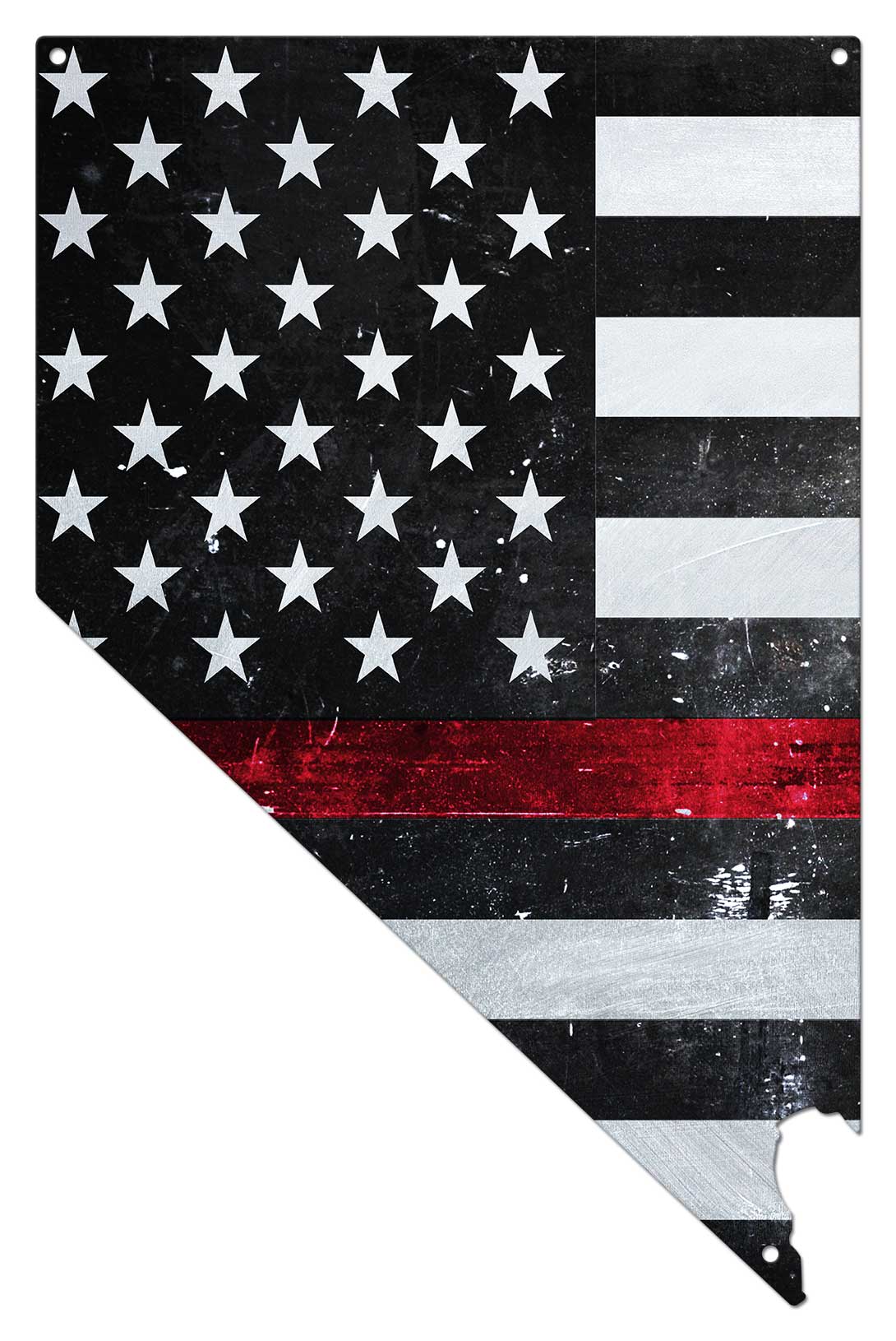 Nevada Thin Red Line American Flag 14 x 22