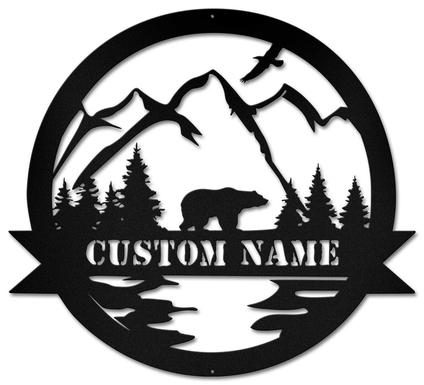 Alpine Bear Personalized 24 x 22