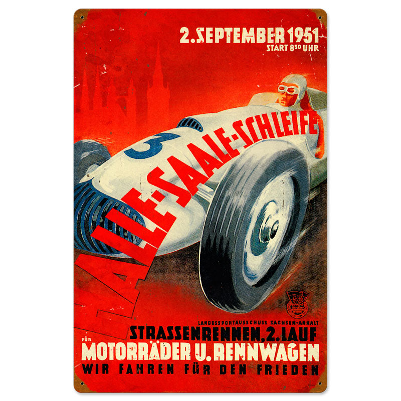 Halle Saale Racetrack 16 x 24