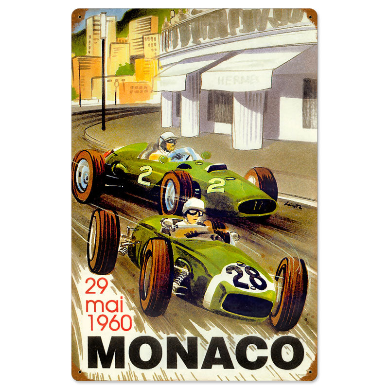 Monaco Races 16 x 24