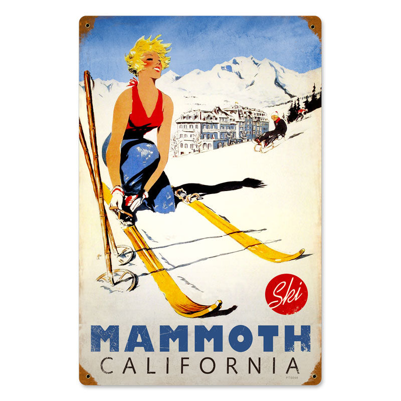 Ski Mammoth 12 x 18