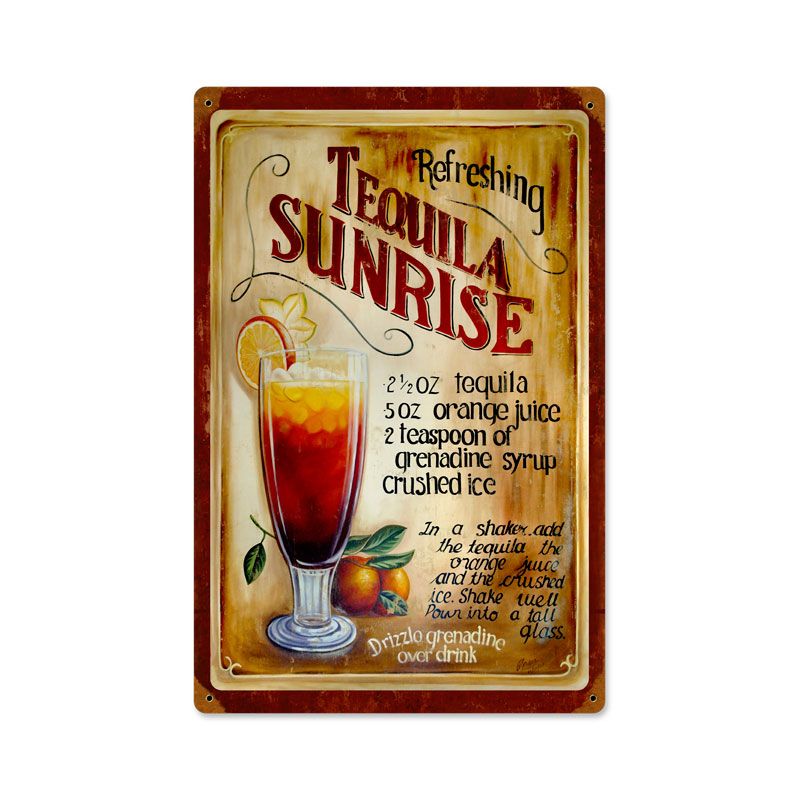 Tequila Sunrise 12 x 18