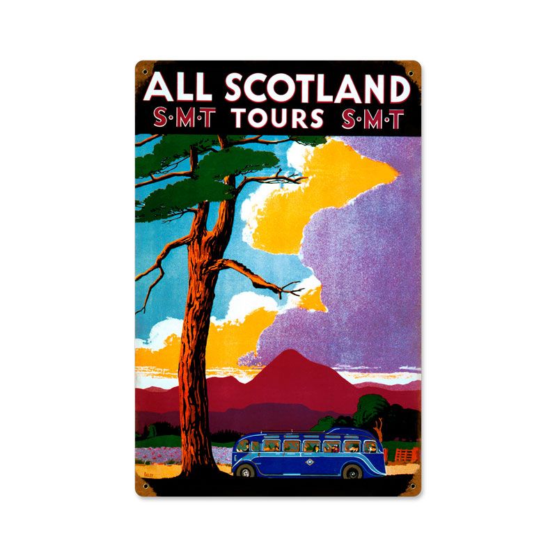 Scotland Tours 12 x 18