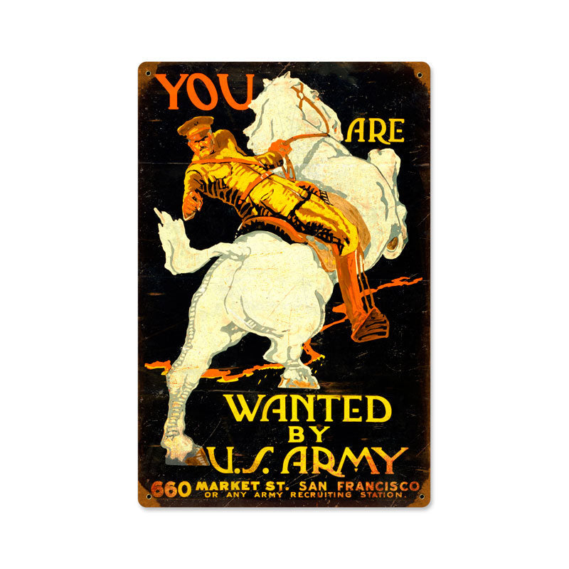 Wthorse Usarmy 12 X 18