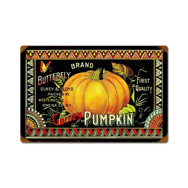 Golden Pumpkin 18 x 12