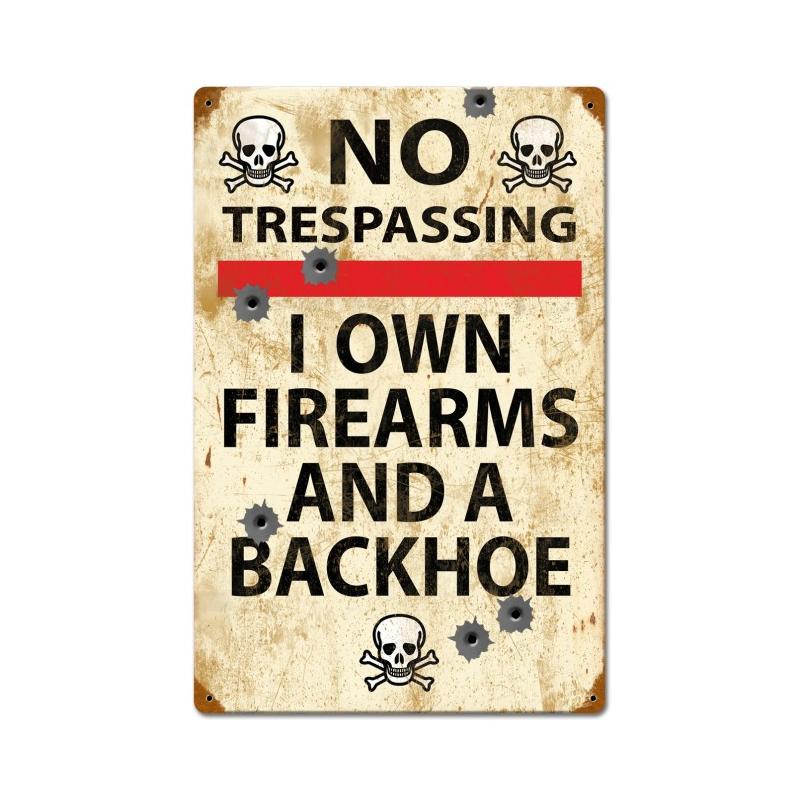 No Trespassing 12 x 18