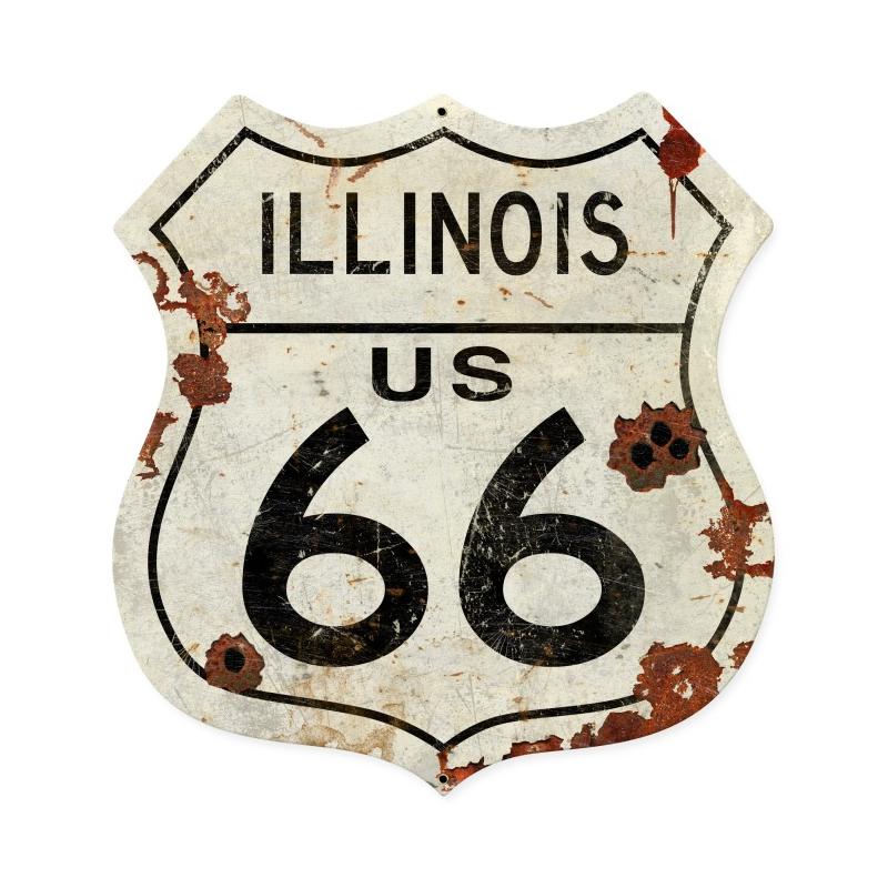 Illinois Us 66 28 x 28