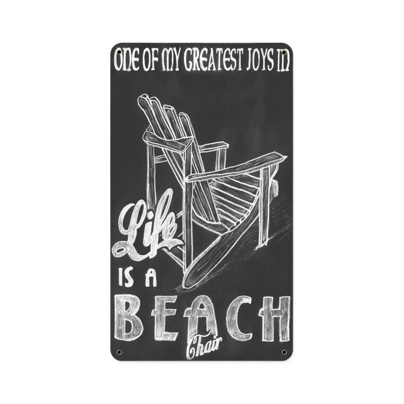 Life Is A Beach Chair 8 x 14