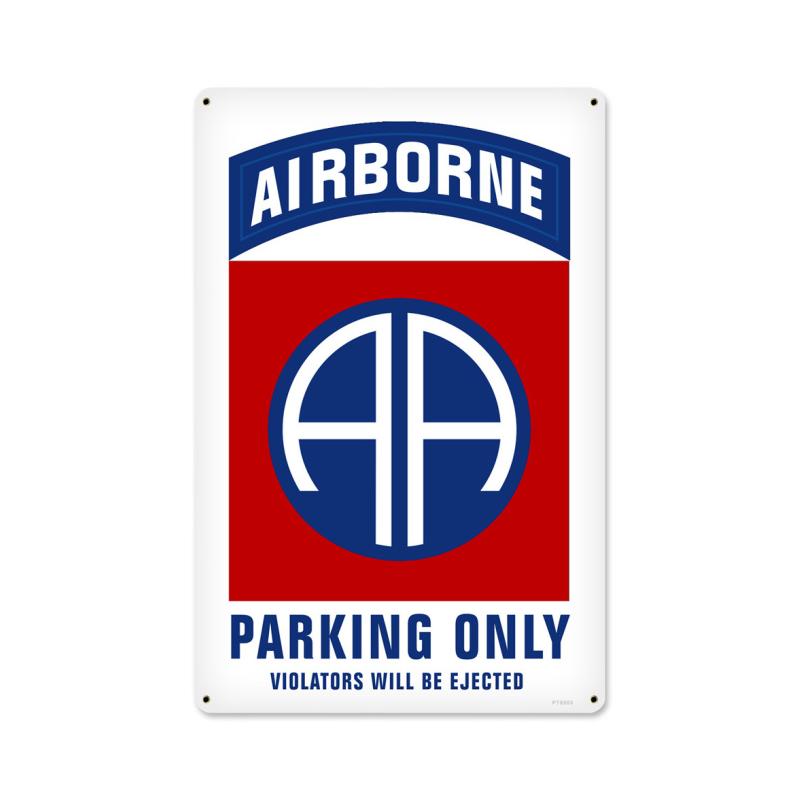 82Nd Airborne Parking 12 x 18