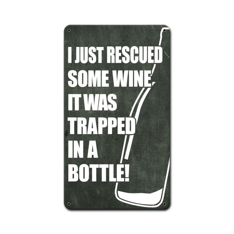 Rescue Wine 8 x 14