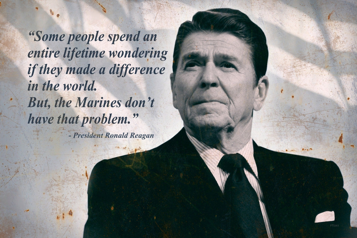 Ronald Regan Quote 18 x 12