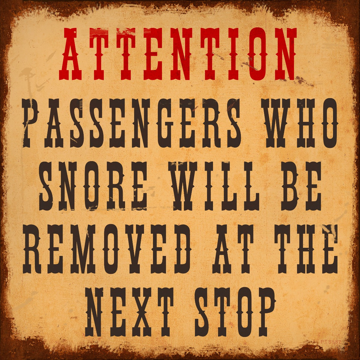Attention Passengers 12 x 12