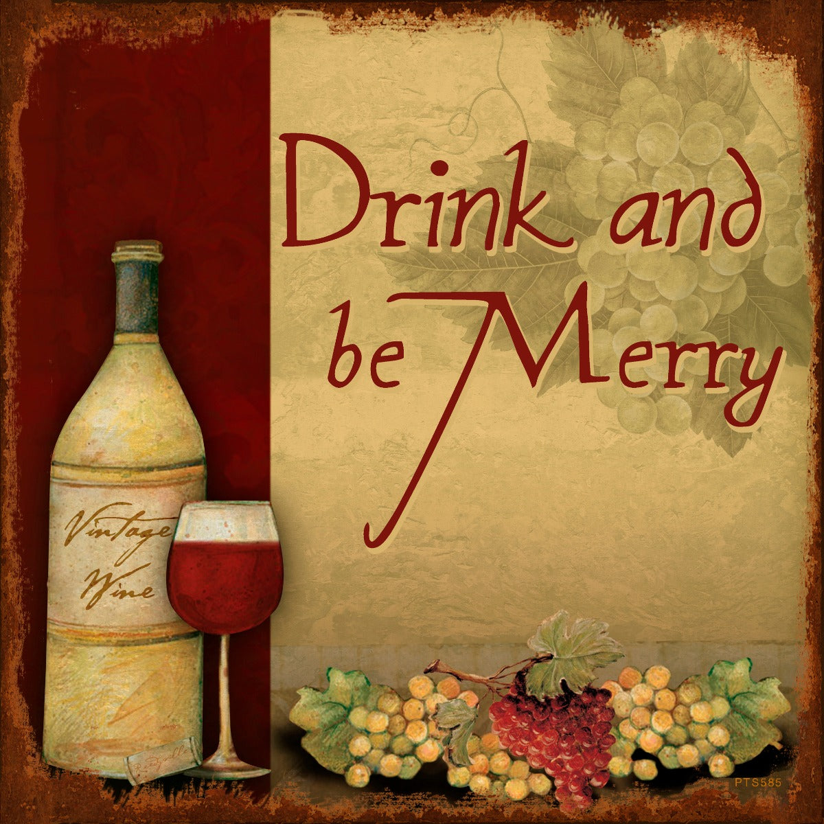 Drink Be Merry 12 X 12
