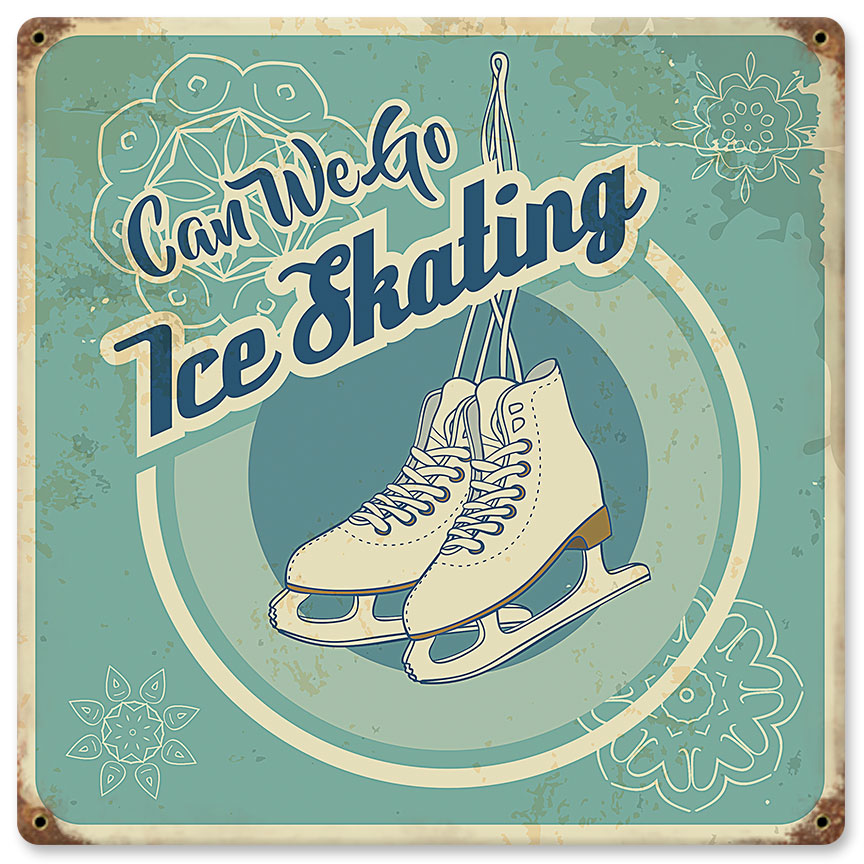 Can We Go Ice Skating 12 x 12