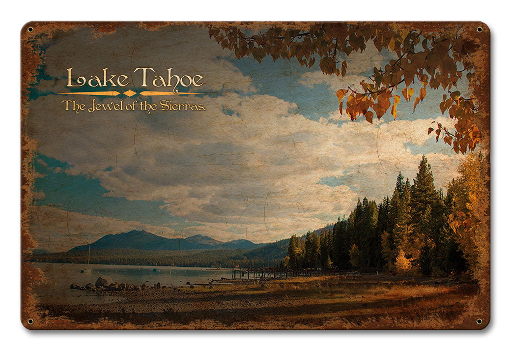 Lake Tahoe Jewel Of The Sierras 18 x 12