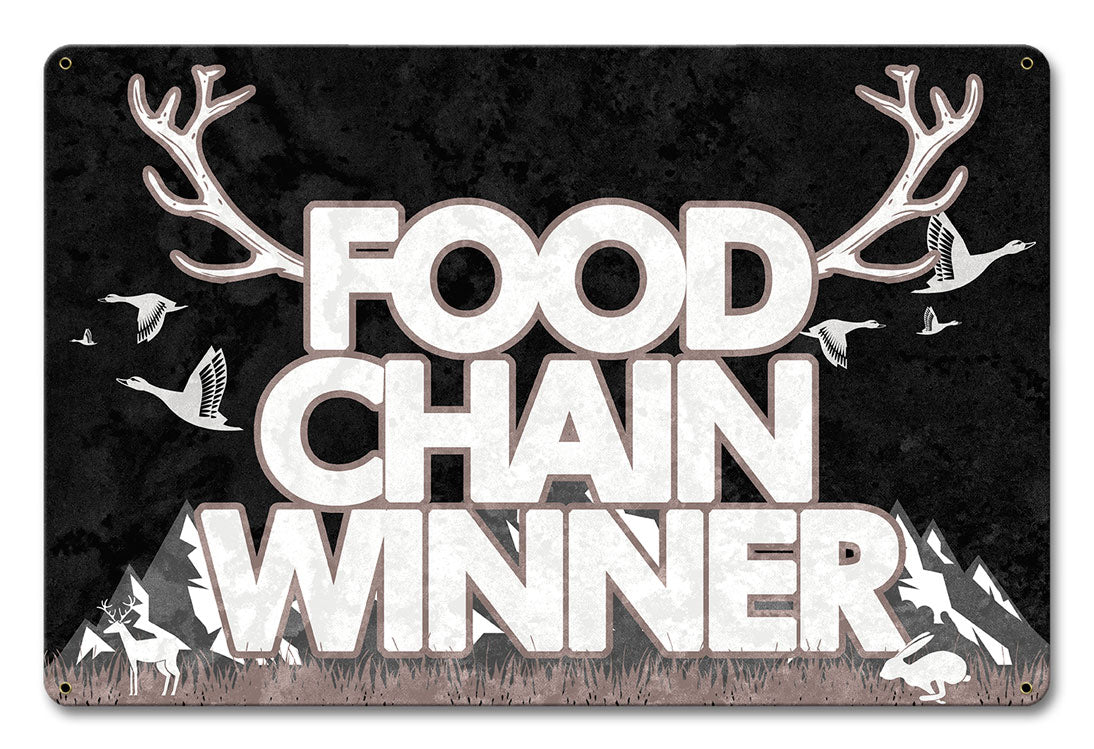 Food Chain Winner 12 x 18