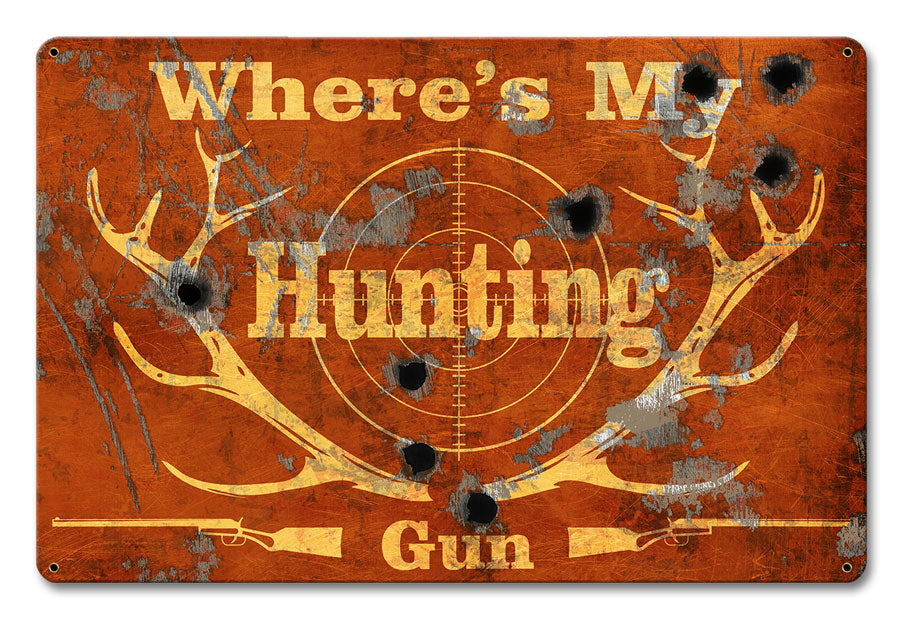 My Lucky Hunting Shirt 12 x 18