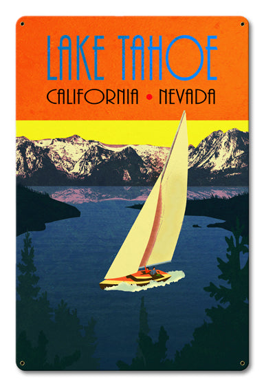 Sail Tahoe 12 x 18