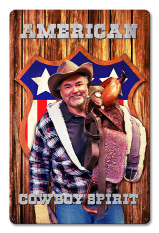 American Cowboy Spirit 12 x 18