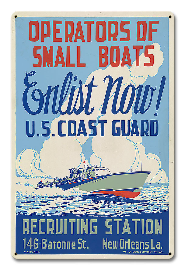 Recruiting Station Operations Small Boats 12 x 18
