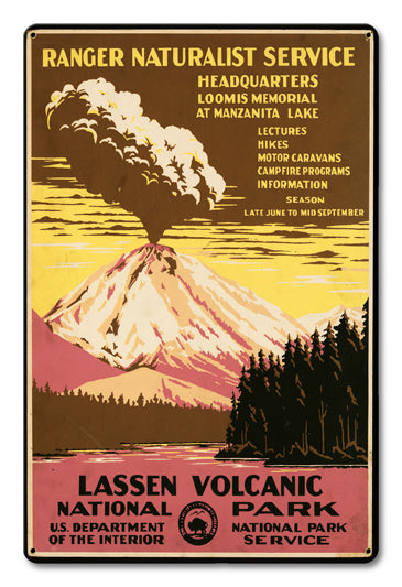 Lassen Volcanic Park 12 x 18