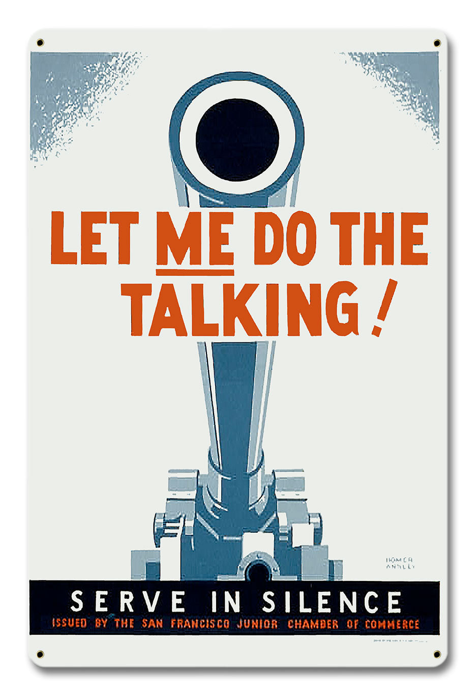 Let Me Do The Talking 12 x 18