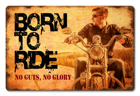 Born To Ride 18 x 12