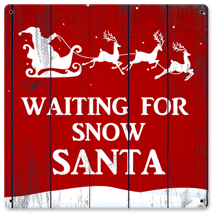 Waiting For Santa 12 x 12