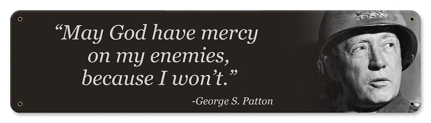 George S Patton Quote 20 X 5