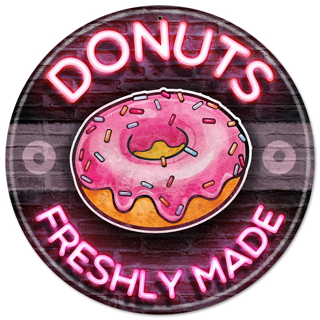 Donuts Freshly Made 14 x 14