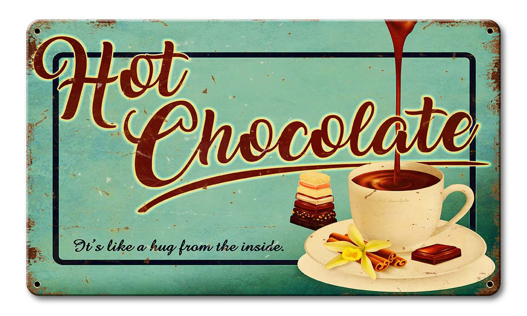 Hot Chocolate 14 x 8