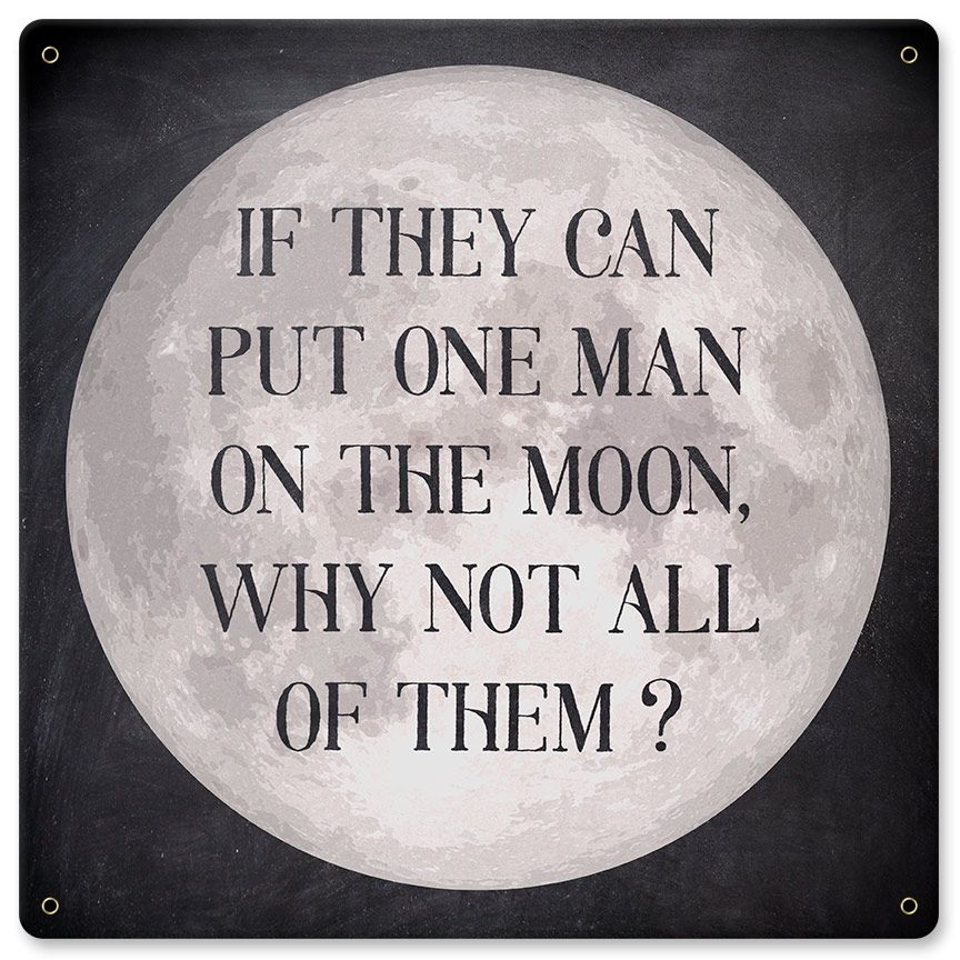All Men On The Moon 12 x 12